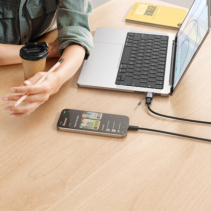 Adaptor Date si Incarcare USB-C - USB-A McDodo OT-7580, Negru