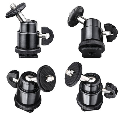 Adaptor Patina Cold Shoe - 1/4inch Techsuit BH-2, Negru
