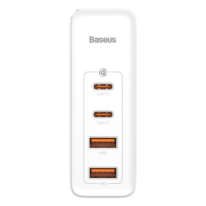 Incarcator Retea Baseus GaN2 Pro, 100W, 3A, 2 x USB-A - 2 x USB-C, Alb CCGAN2P-L02