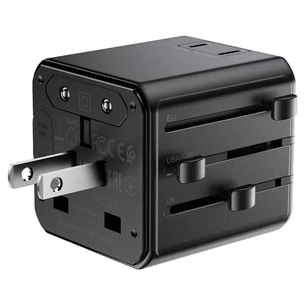 Adaptor Retea Acefast Z11 Travel, Negru