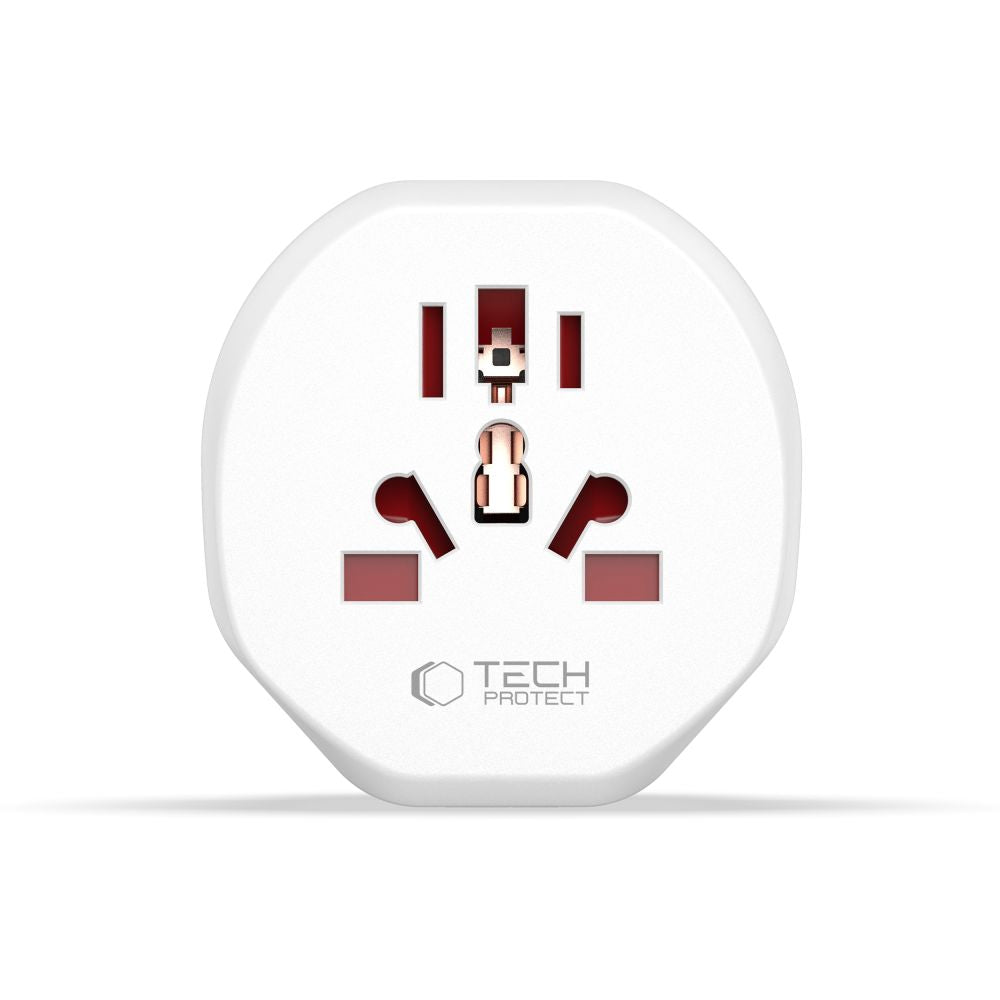 Adaptor Retea Tech-Protect US / UK / AU / FI / CN - Europa, Alb