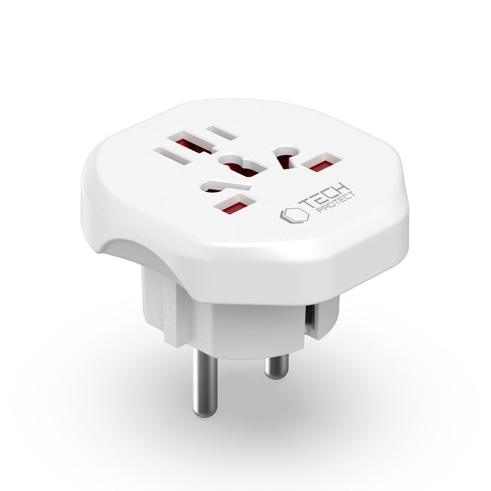 Adaptor Retea Tech-Protect US / UK / AU / FI / CN - Europa, Alb