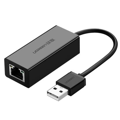 Placa Retea UGREEN CR110, RJ45, USB, Negru
