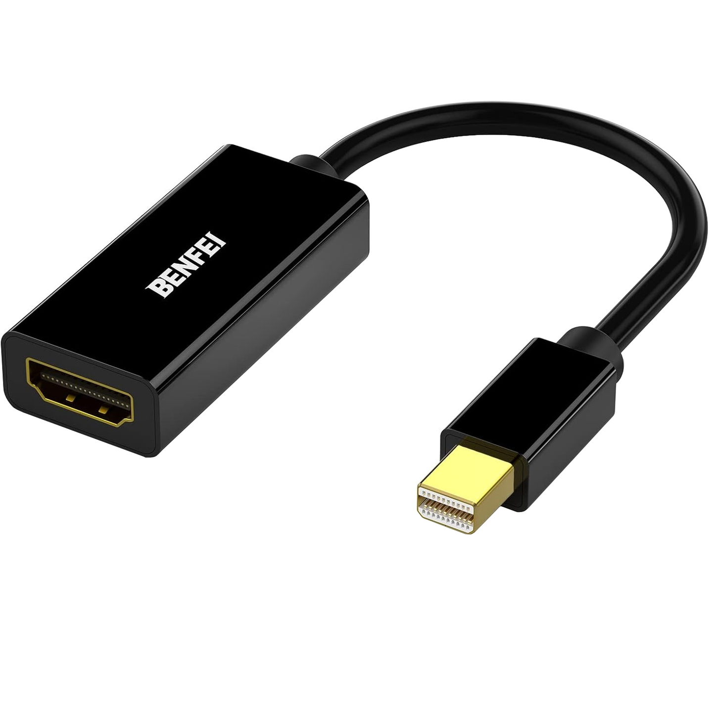Adaptor Video Benfei, MiniDisplayPort - HDMI, Negru