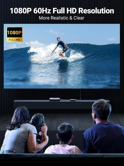 Adaptor Video UGREEN CM611 (90813), HDMI - VGA, 1080P, Negru