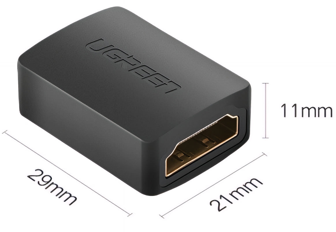 Adaptor Video UGREEN HD112, HDMI - HDMI, 4K, Negru