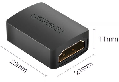 Adaptor Video UGREEN HD112, HDMI - HDMI, 4K, Negru