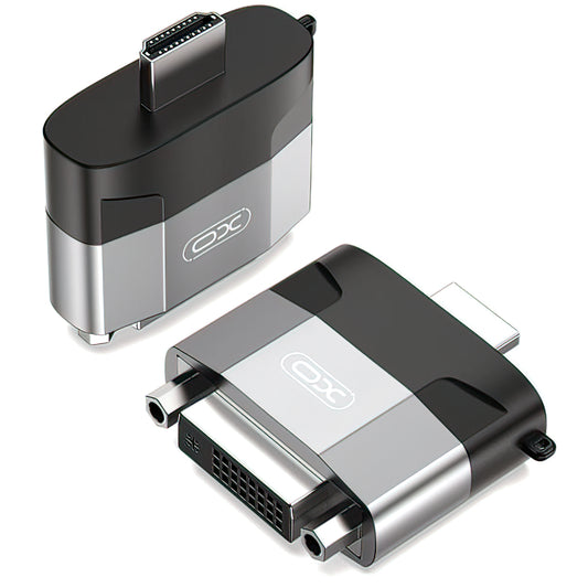 Adaptor Video XO Design GB013, HDMI - DVI, 1080P, Gri