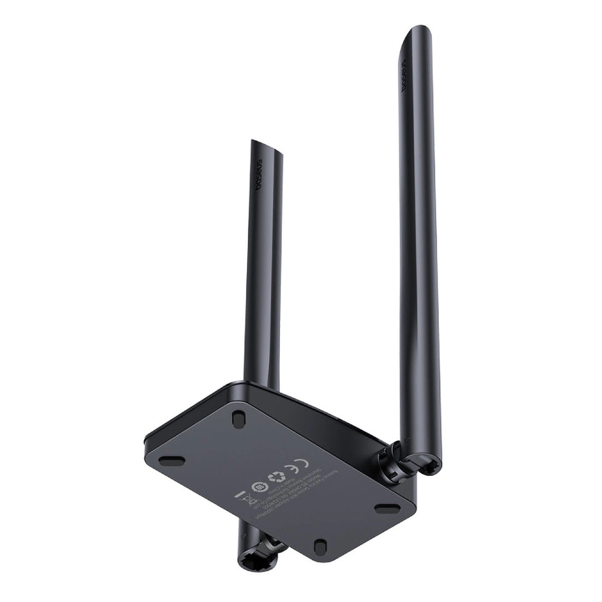 Adaptor Wireless Baseus FastJoy, Dual Band, Wi-Fi 6, 1300Mbps, Negru B01317600111-05