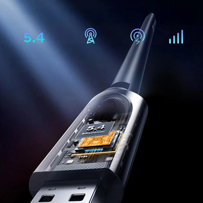 Adaptor Wireless UGREEN AX900 (75109), Dual Band, Wi-Fi 6, 600Mbps, Negru