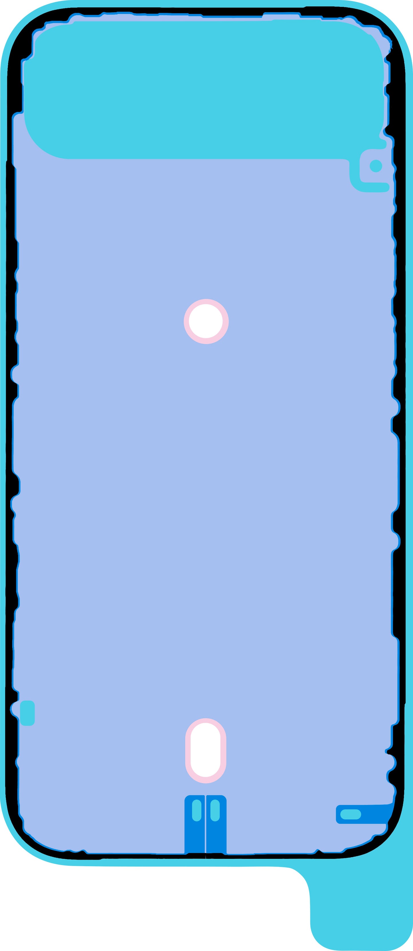 Adeziv Capac Baterie Apple iPhone 17 Air, Service Pack 923-12838