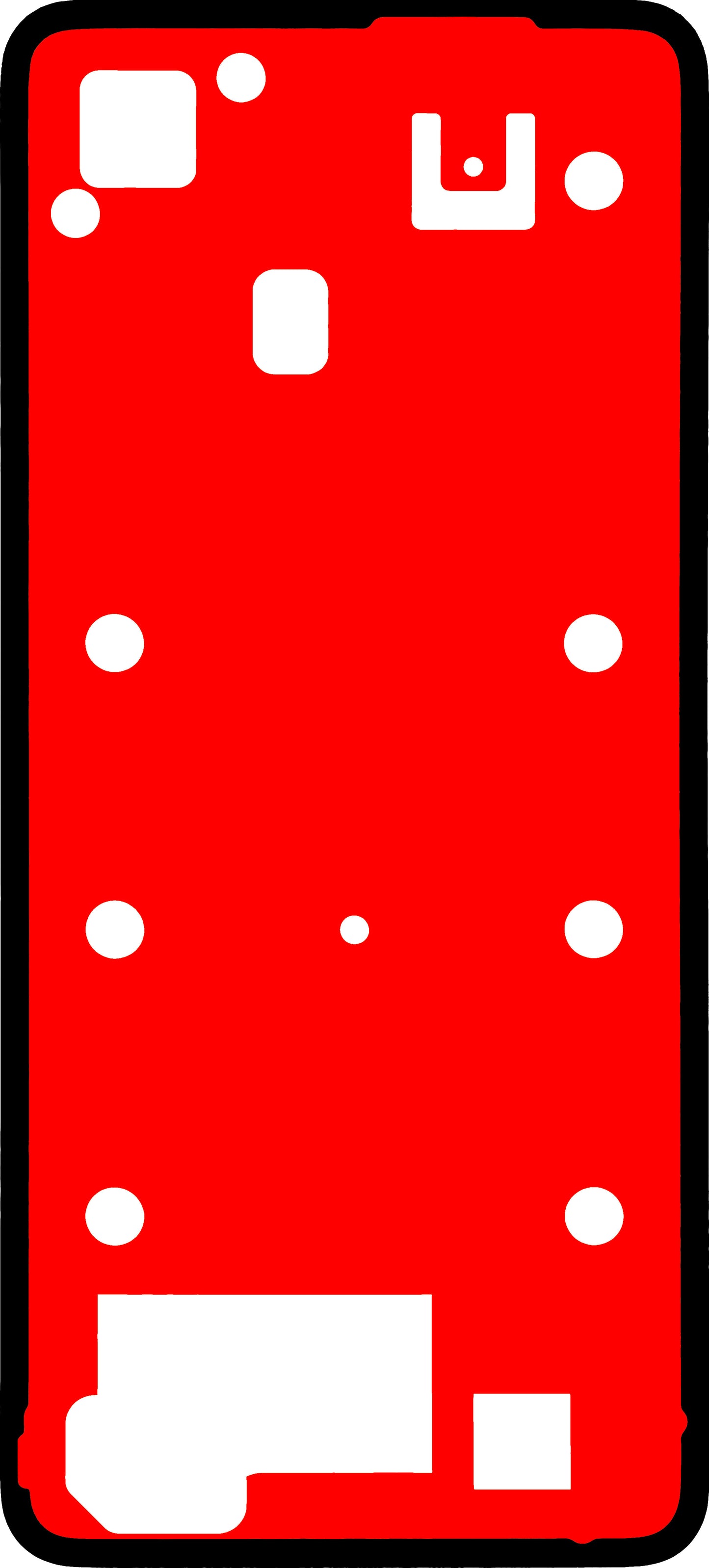 Adeziv Capac Baterie Realme C75 4G, Service Pack 612717000532