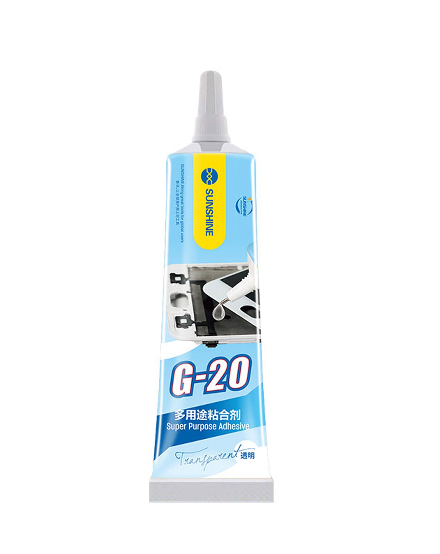 Adeziv Lichid Sunshine G-20, 15ml, Transparent