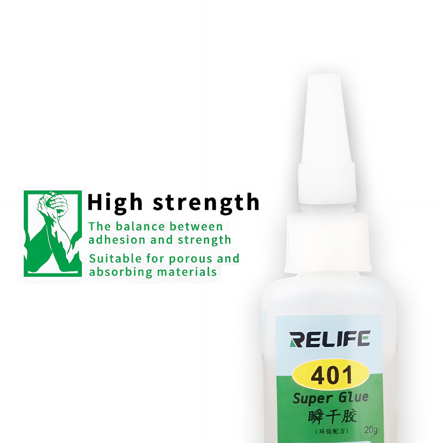 Adeziv Lichid Super Glue Relife RL-401, 20ml