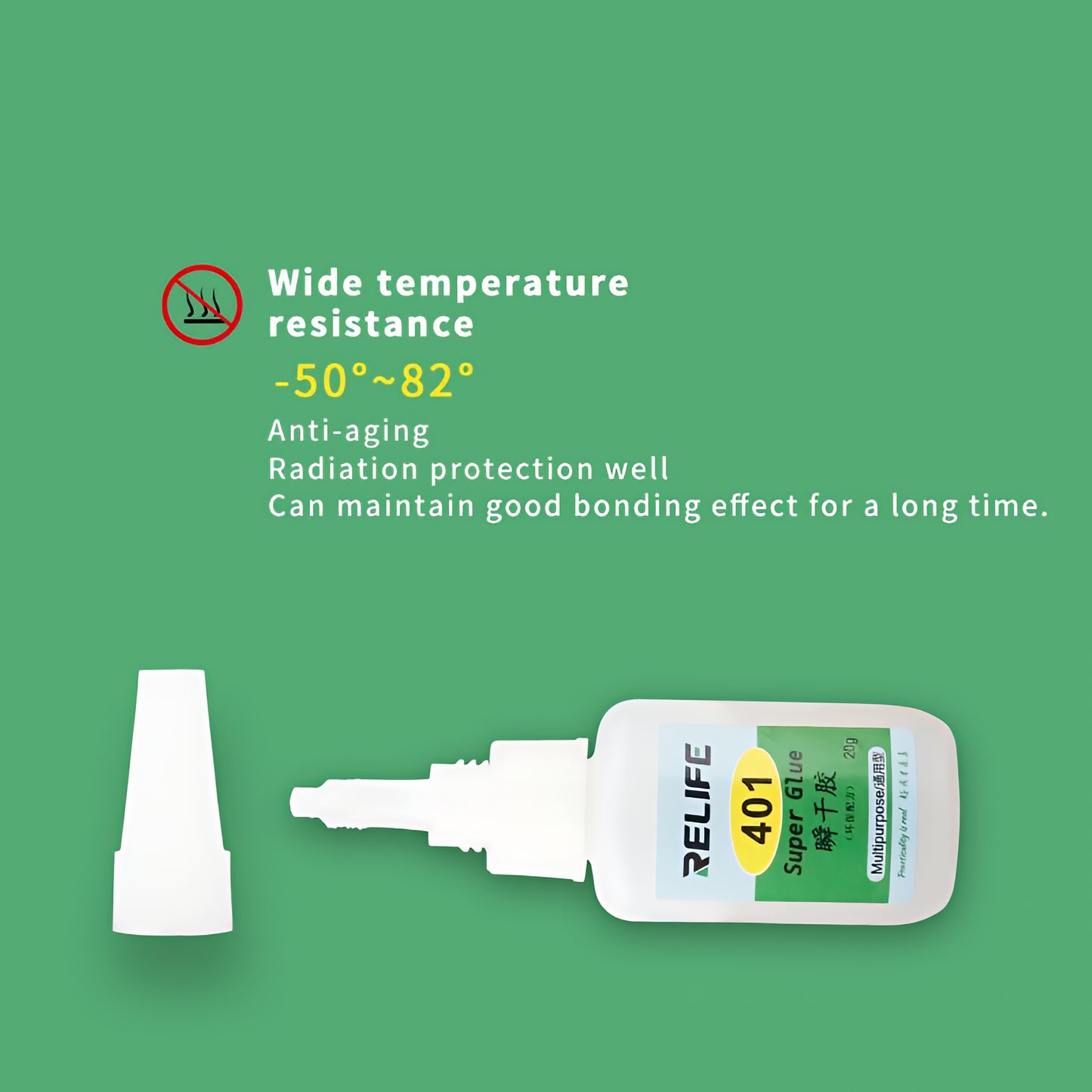 Adeziv Lichid Super Glue Relife RL-401, 20ml