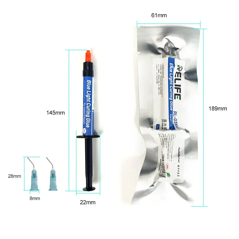 Adeziv Lichid UV Relife RL-035G pentru camera Telefon, 3ml