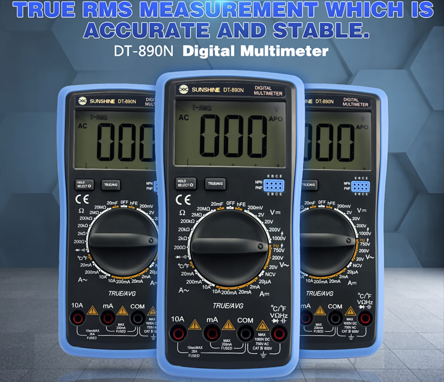 Aparat de Masura Digital Sunshine DT-890N