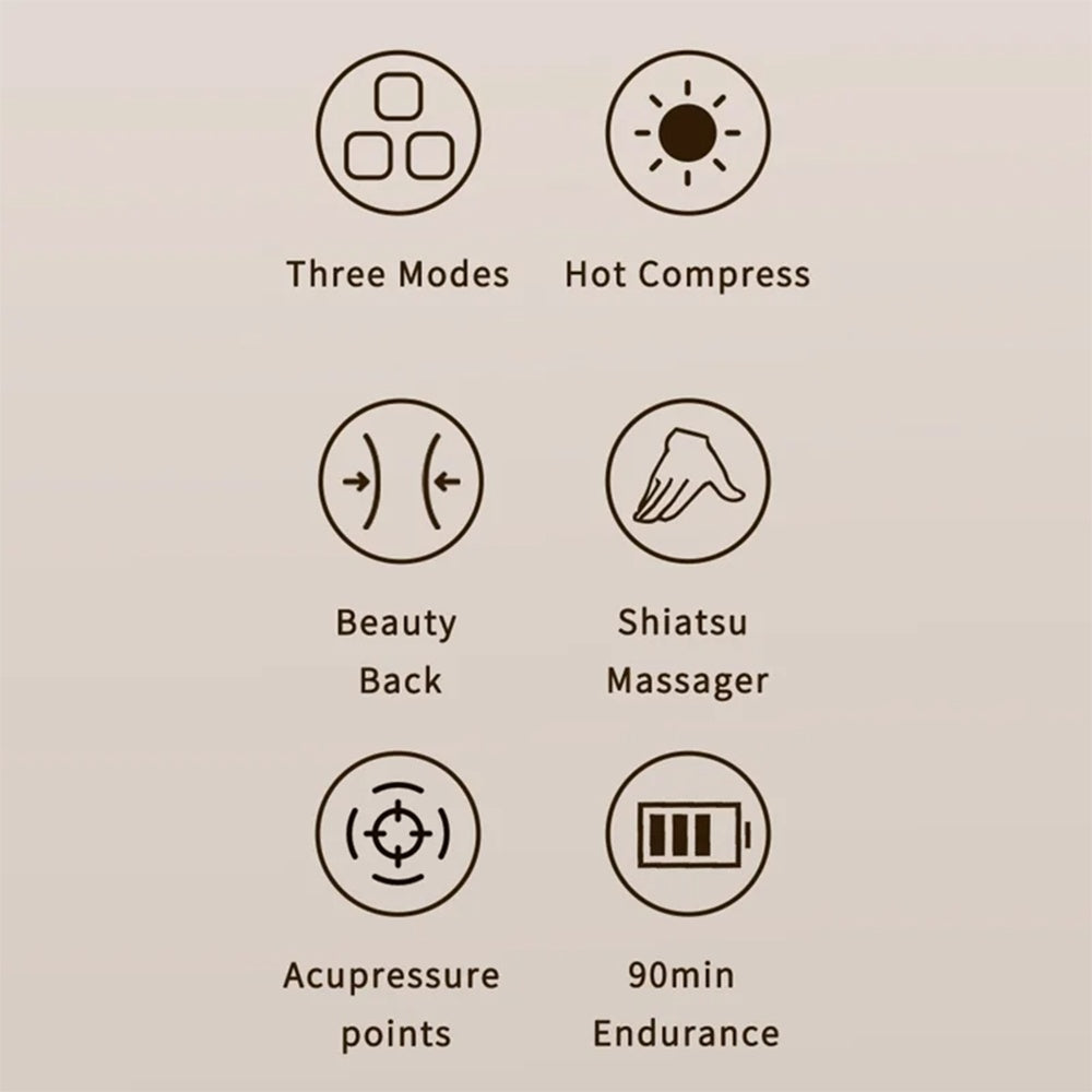 Aparat Masaj Gat Yesido MG16, Bej