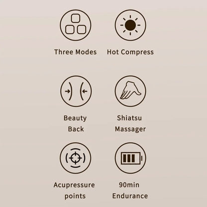 Aparat Masaj Gat Yesido MG16, Bej