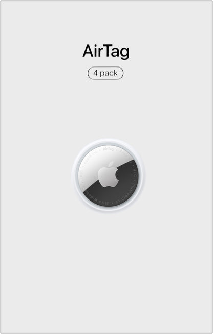 Apple AirTag, Set 4 Bucati, Alb MX542AM/A