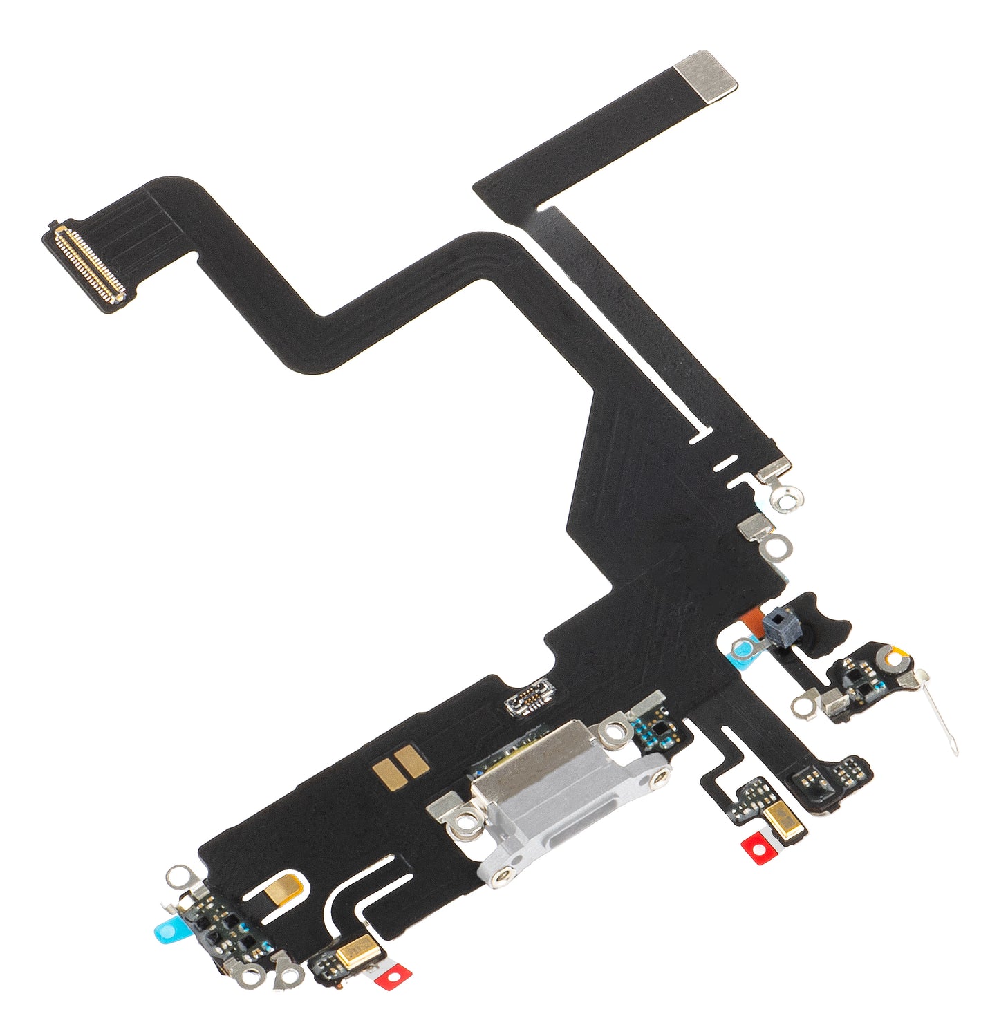 Banda cu Conector Incarcare - Microfon Apple iPhone 14 Pro, Argintiu