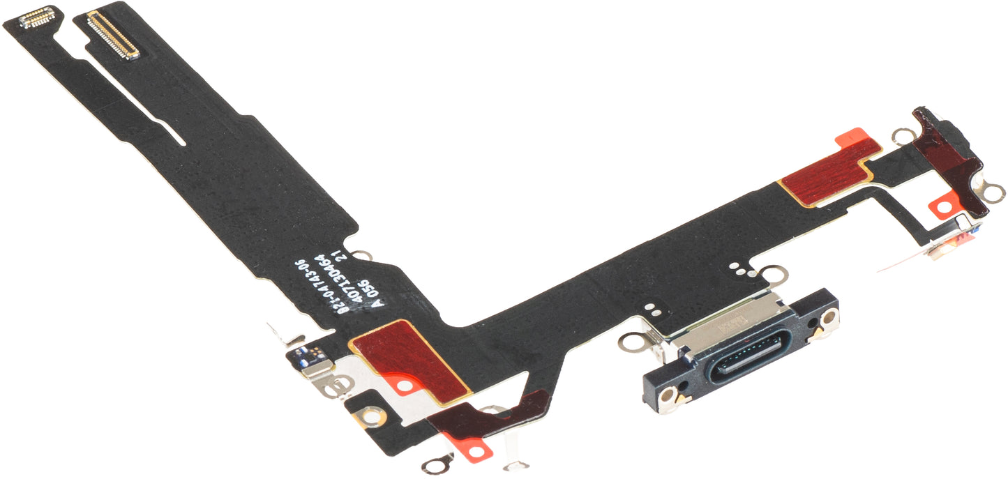 Banda cu Conector Incarcare - Microfon Apple iPhone 16, Negru