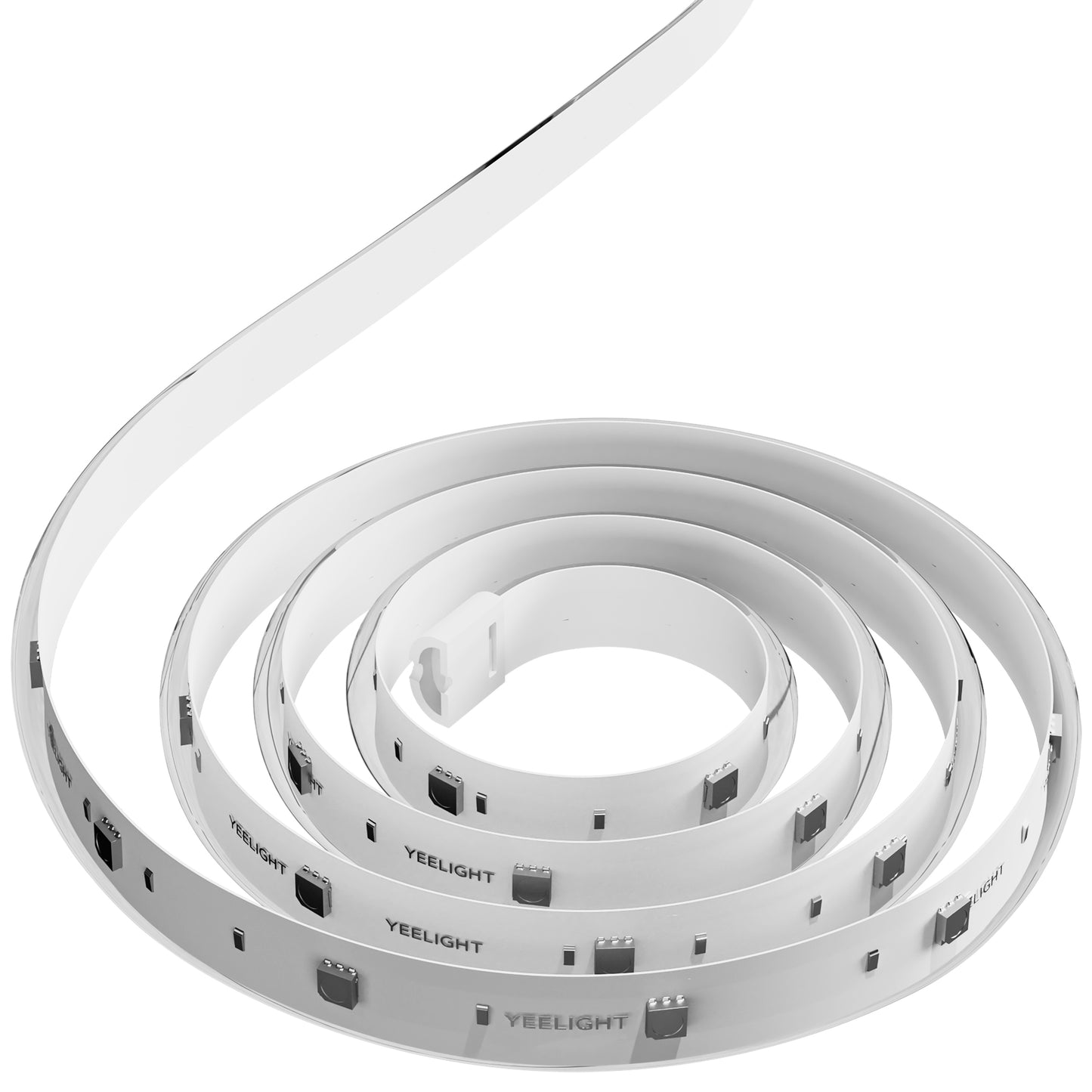 Banda Led Yeelight Pro, Extensie, RGB, 1m, Alba YLDD07