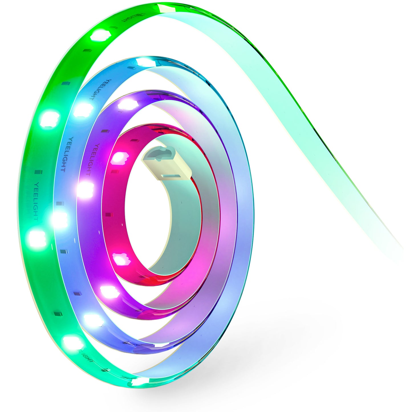 Banda Led Yeelight Pro, Extensie, RGB, 1m, Alba YLDD07
