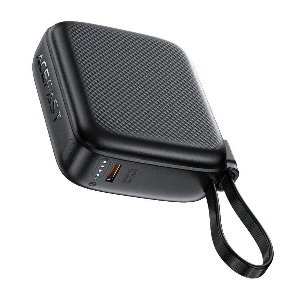 Baterie Externa Acefast M15, 10000mAh, 20W, PD, 2 x USB-C, Neagra