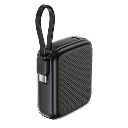 Baterie Externa Acefast M15, 10000mAh, 20W, PD, 2 x USB-C, Neagra