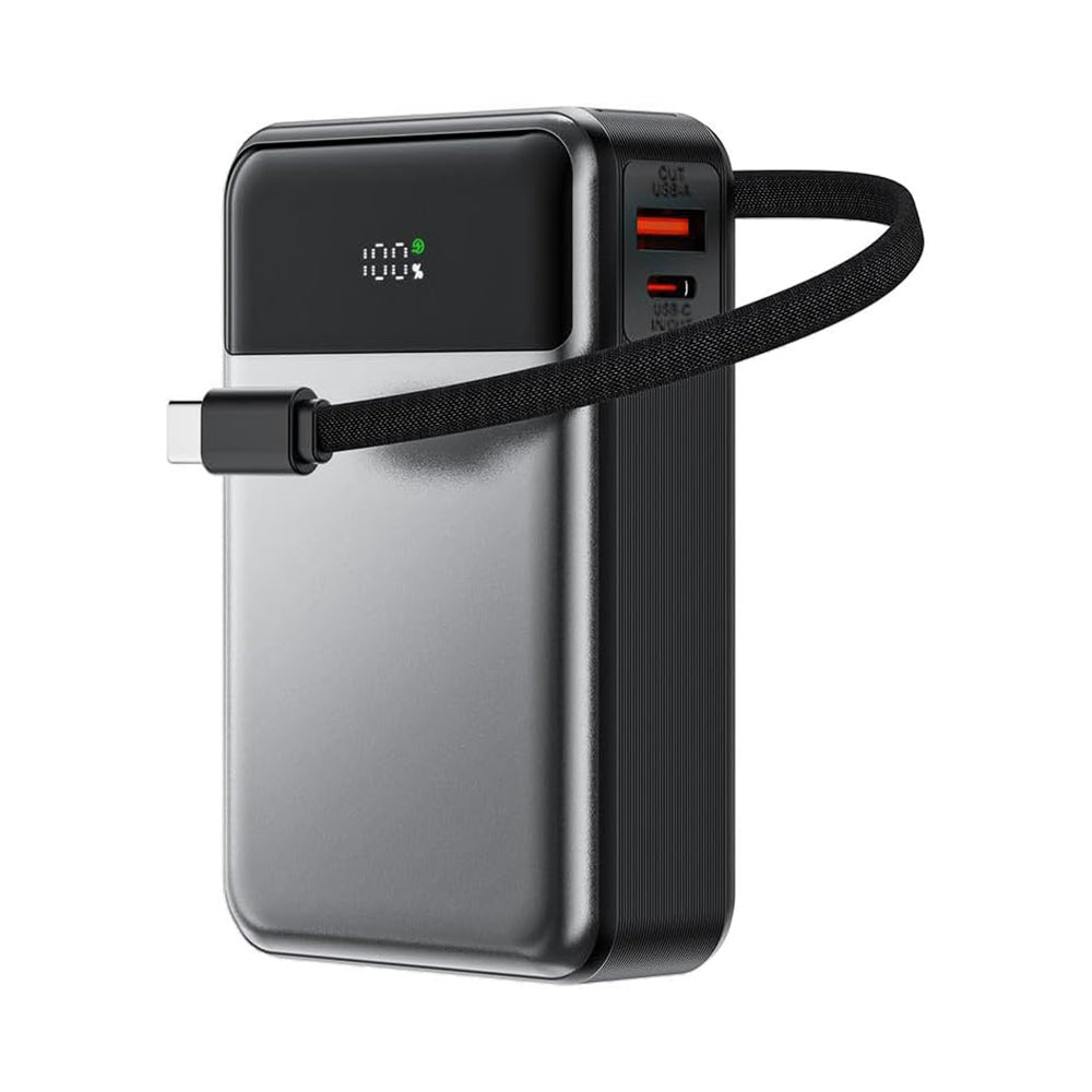 Baterie Externa Acefast M21, 20000mAh, 65W, QC + PD, 1 x USB-A - 2 x USB-C, Neagra