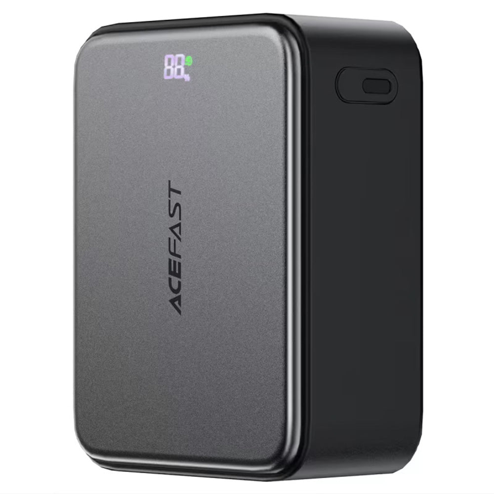 Baterie Externa Acefast M28, 10000mAh, 22.5W, QC + PD , 1 x USB-A - 2 x USB-C, Neagra
