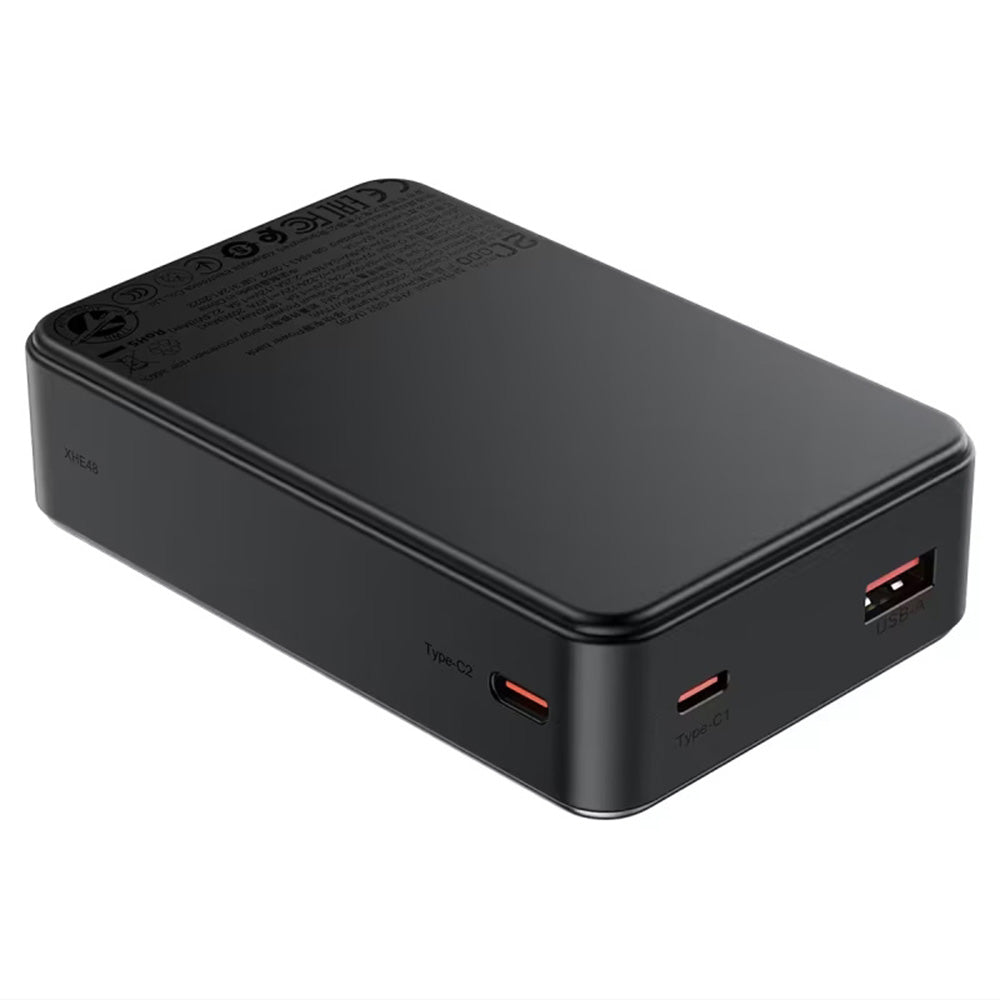 Baterie Externa Acefast M29, 20000mAh, 22.5W, QC + PD,  1 x USB-A - 2 x USB-C, Neagra