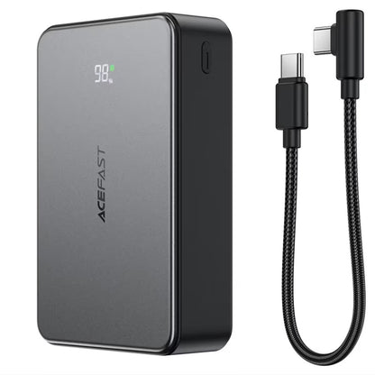 Baterie Externa Acefast M29, 20000mAh, 22.5W, QC + PD,  1 x USB-A - 2 x USB-C, Neagra