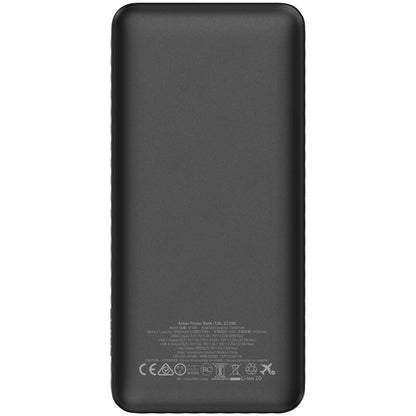 Baterie Externa Anker, 10000mAh, 22.5W, QC + PD, 1 x USB-A - 1 x USB-C, Neagra A1388G11
