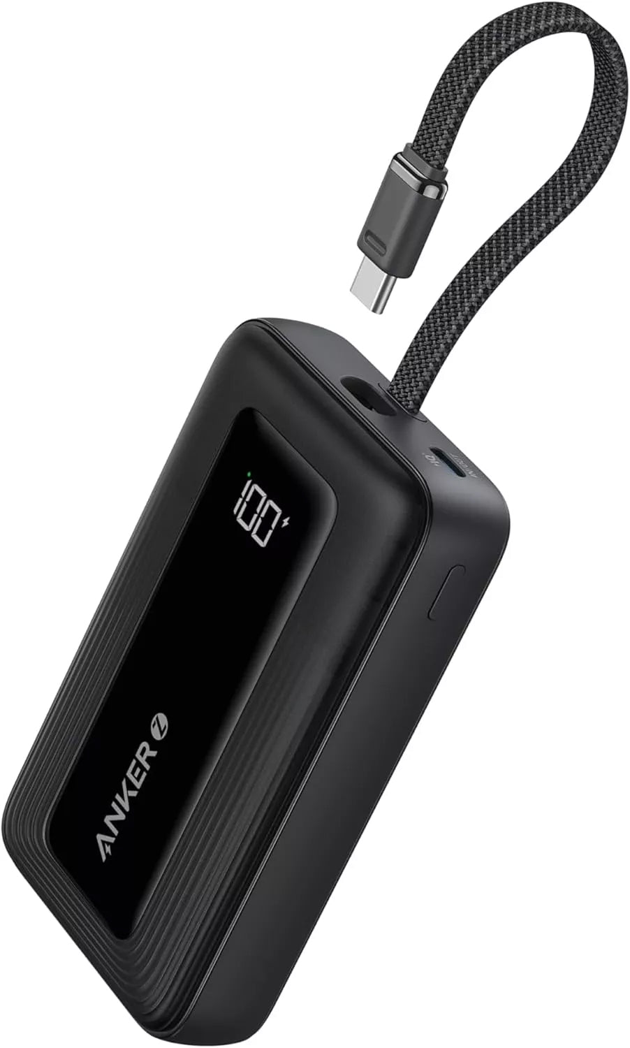 Baterie Externa Anker Zolo, 20000mAh, 30W, QC + PD, 1 x USB-A - 2 x USB-C, Neagra, Resigilata A1689H11
