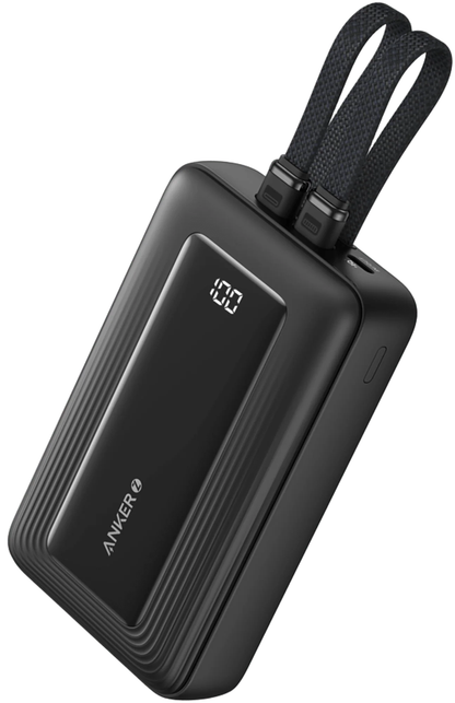 Baterie Externa Anker Zolo, 20000mAh, 30W, QC + PD, 1 x Lightning - 1 x USB-A - 2 x USB-C, Neagra A1681012