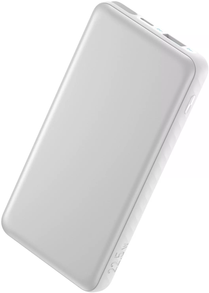 Baterie Externa Anker Zolo, 10000mAh, 22.5W, QC + PD, 1 x USB-A - 2 x USB-C, Alba A110DH21