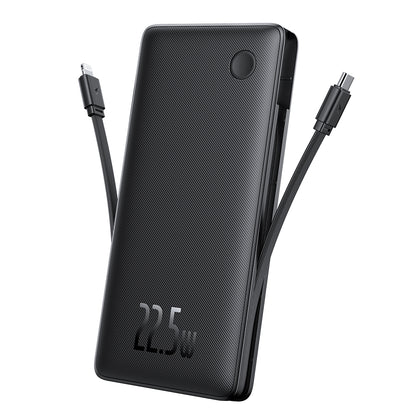 Baterie Externa Baseus Airpow Lite, 10000mAh, 22.5W, QC + PD, 1 x Lightning - 1 x USB-A - 2 x USB-C, Neagra P10067501123-00