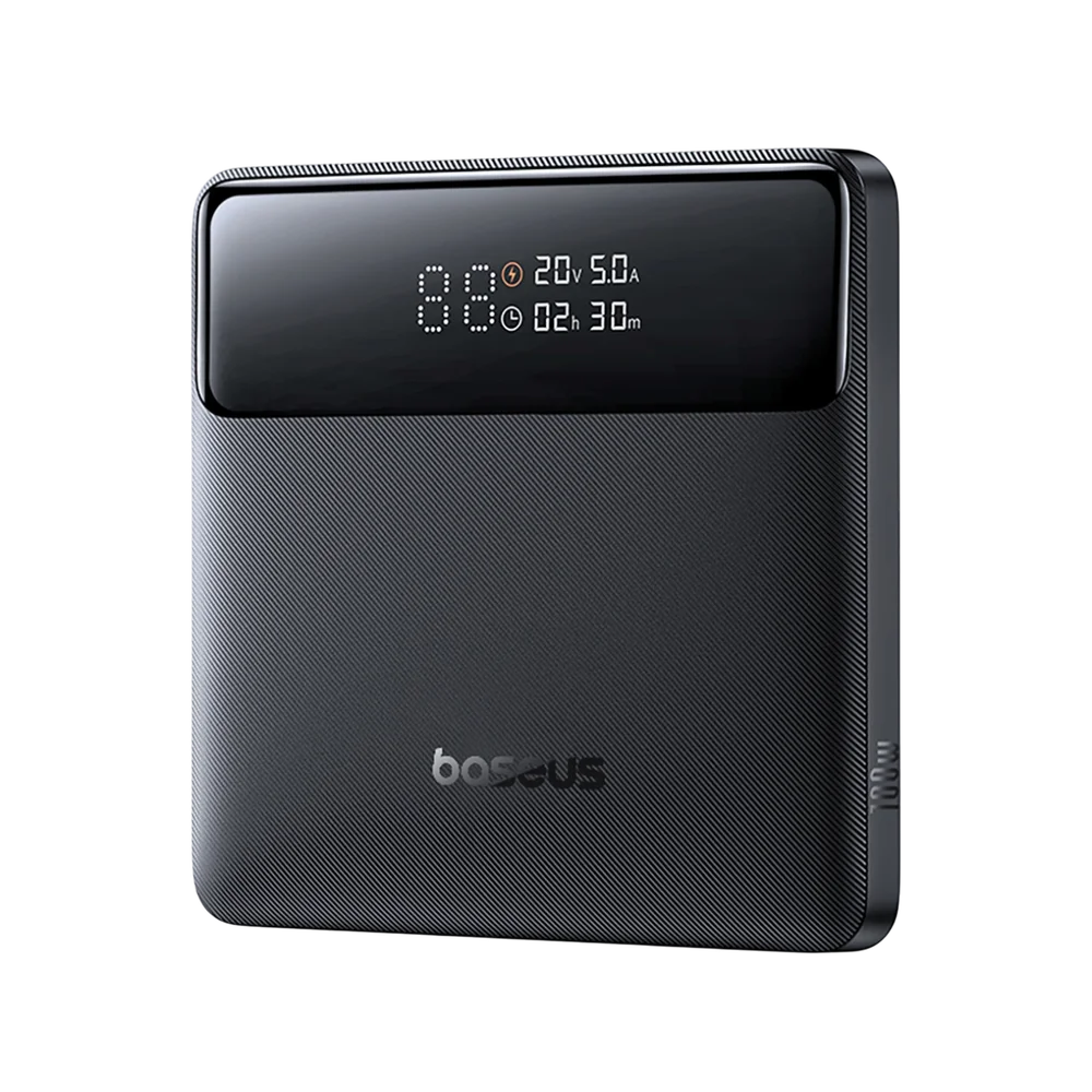 Baterie Externa Baseus Blade H1, 20000mAh, 100W, QC + PD, 2 x USB-A - 2 x USB-C, Neagra