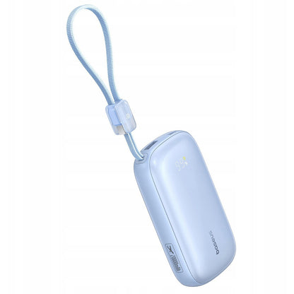 Baterie Externa Baseus EnerFill FC21 Qpow 3 Ultra, 10000mAh, 22.5W, QC + PD, 1 x USB-A - 1 x USB-C, Albastra E0027L03