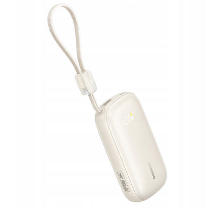 Baterie Externa Baseus EnerFill FC21 Qpow 3 Ultra, 10000mAh, 22.5W, QC + PD, 1 x USB-A - 1 x USB-C, Bej E0027L01