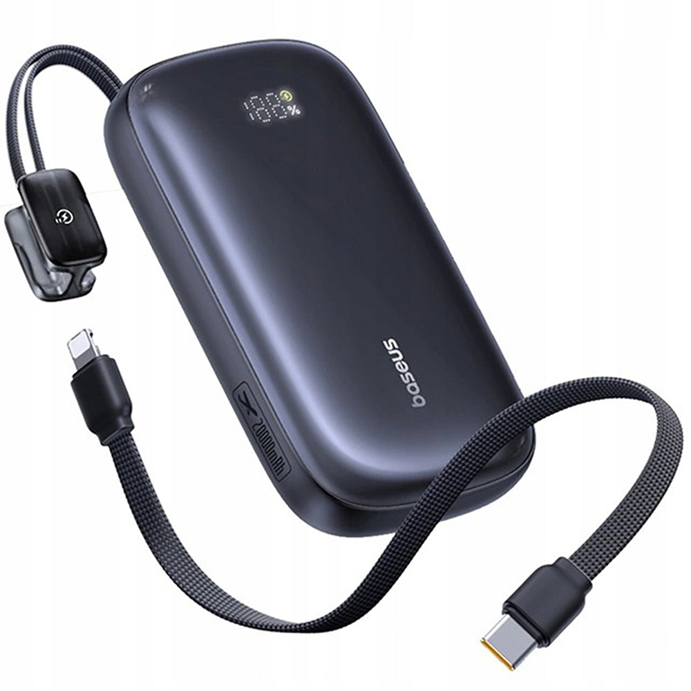 Baterie Externa Baseus EnerFill FC21 Qpow 3 Ultra, 20000mAh, 22.5W, QC + PD, 1 x USB-A - 1 x USB-C, Neagra E0027M00