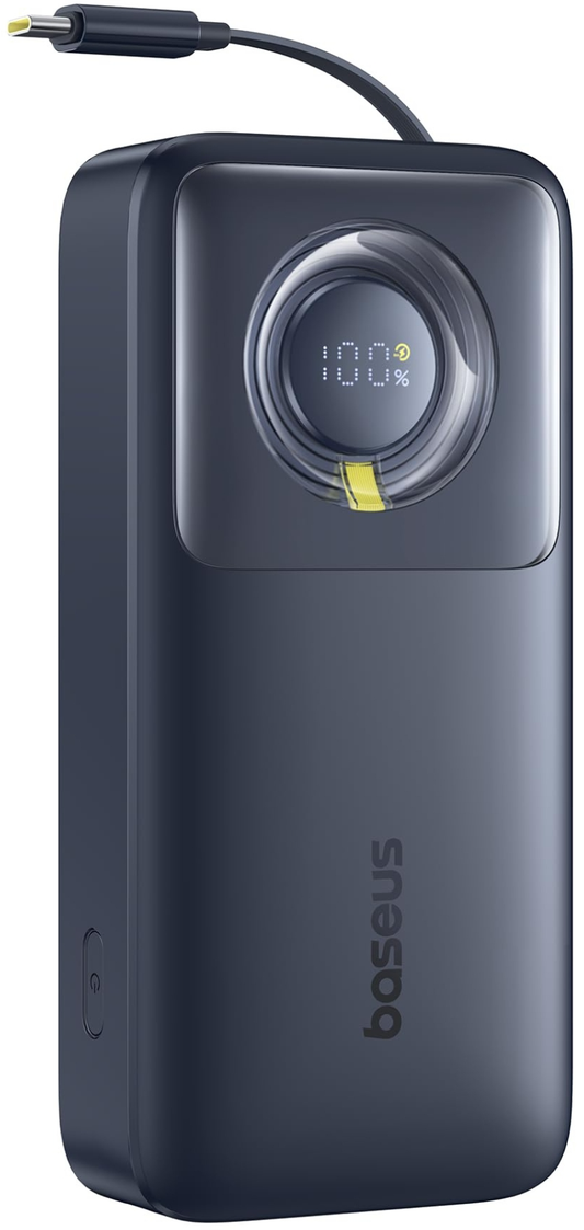 Baterie Externa Baseus Free2Pull, 20000mAh, 65W, PD, 2 x USB-C, Neagra, Resigilata P10073700123-00