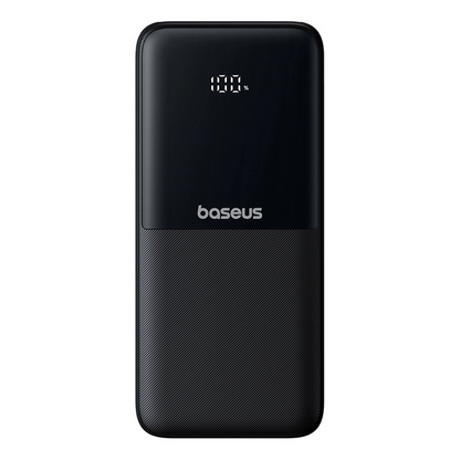 Baterie Externa Baseus Lipow, 10000mAh, 22.5W, QC + PD, 1 x Lightning - 1 x USB-A - 2 x USB-C, Neagra P10079101123-00