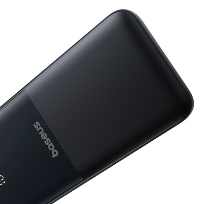 Baterie Externa Baseus Lipow, 10000mAh, 22.5W, QC + PD, 1 x Lightning - 1 x USB-A - 2 x USB-C, Neagra P10079101123-00