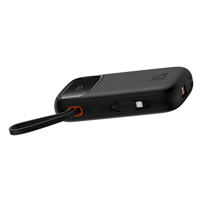 Baterie Externa Baseus Qpow Pro+, 20000mAh, 22.5W, QC + PD, 1 x Lightning - 1 x USB-A - 2 x USB-C, Neagra P10055002113-00
