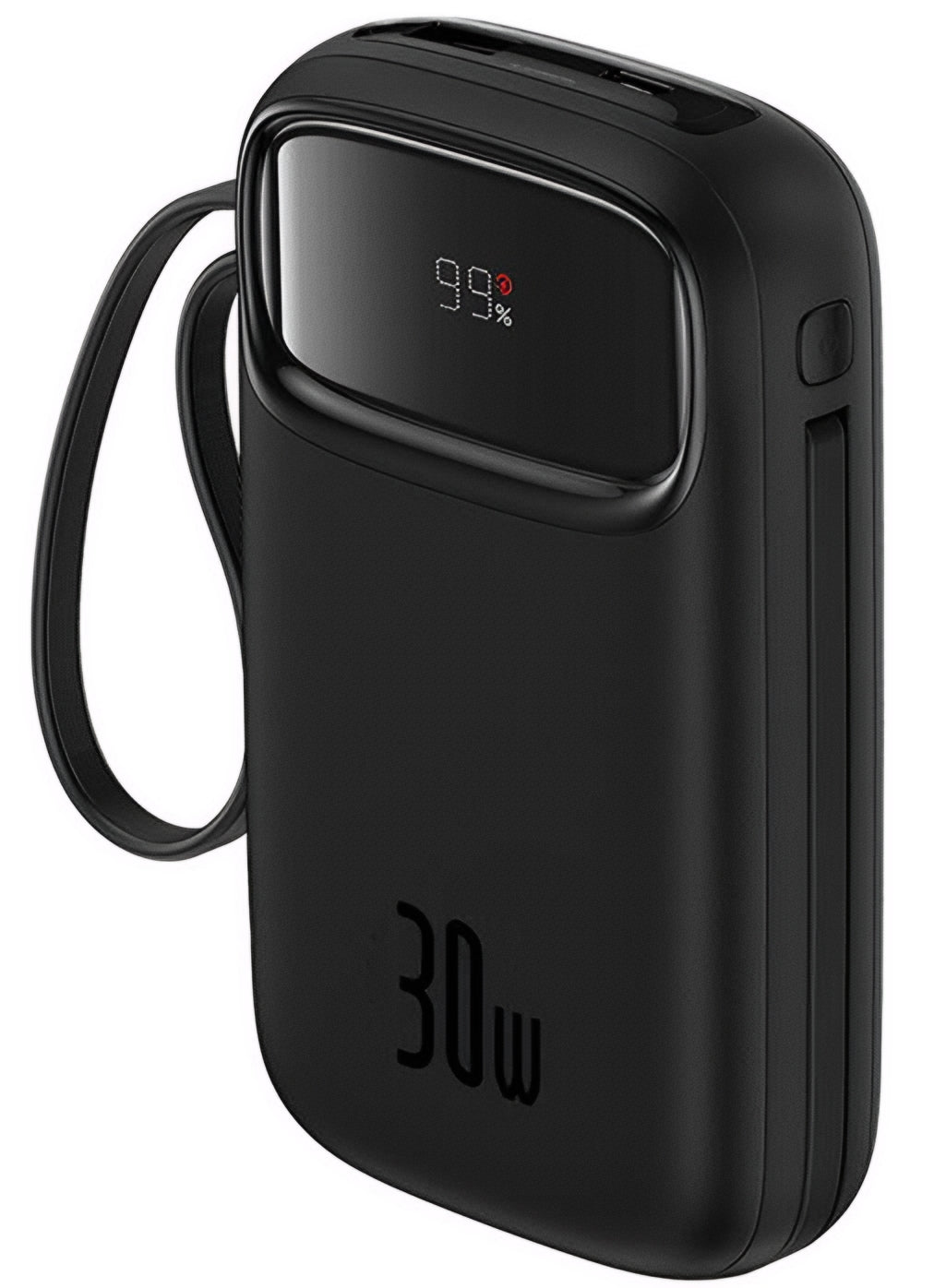 Baterie Externa Baseus Qpow2, 20000mAh, 30W, QC + PD, 1 x USB-A - 3 x USB-C, Neagra P10055009113-00