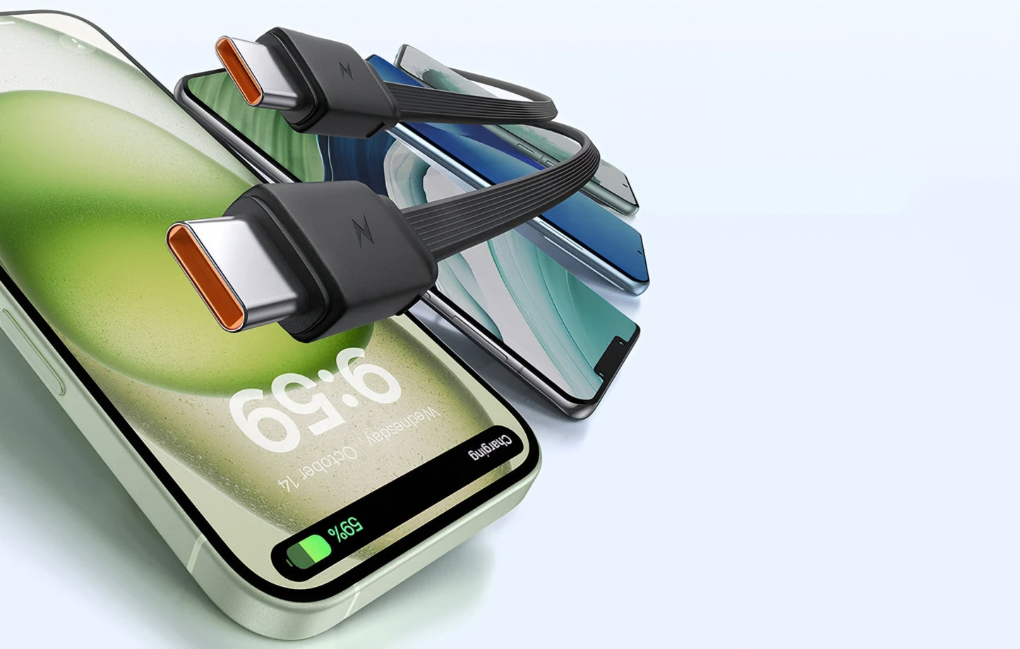 Baterie Externa Baseus Qpow2, 20000mAh, 30W, QC + PD, 1 x USB-A - 3 x USB-C, Neagra P10055009113-00