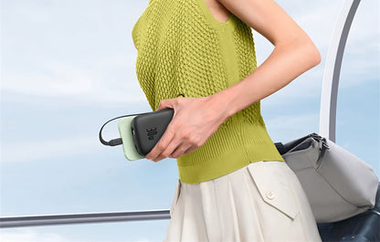 Baterie Externa Baseus Qpow2, 20000mAh, 30W, QC + PD, 1 x USB-A - 3 x USB-C, Neagra P10055009113-00